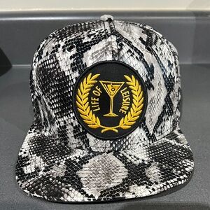 Goorin Bros Limited Edition Snakeskin Life of Leisure Flat Bill cap (O/S)